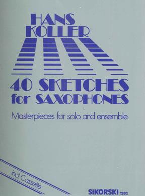 40 Sketches for Saxophones
